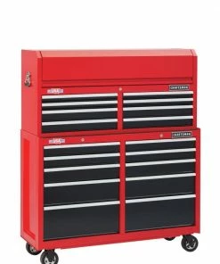 CRAFTSMAN Bottom Tool Cabinets 2000 Series 52-in W x 37.5-in H 10-Drawer Steel Rolling Tool Cabinet (Red) -Craftsman Store 11975653