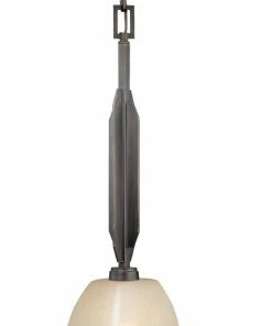 Cascadia Pendant Lighting Descartes II Architectural Bronze Craftsman Tinted Glass Square Mini Pendant Light