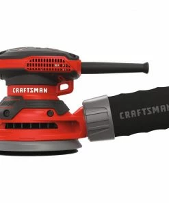 CRAFTSMAN Power Sanders 120-Volt 3-Amp Corded Random Orbital Sander with Dust Management -Craftsman Store 11997429