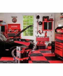 CRAFTSMAN Portable Tool Boxes VERSASTACK System 20-in Red Plastic Wheels Lockable Tool Box -Craftsman Store 11997540