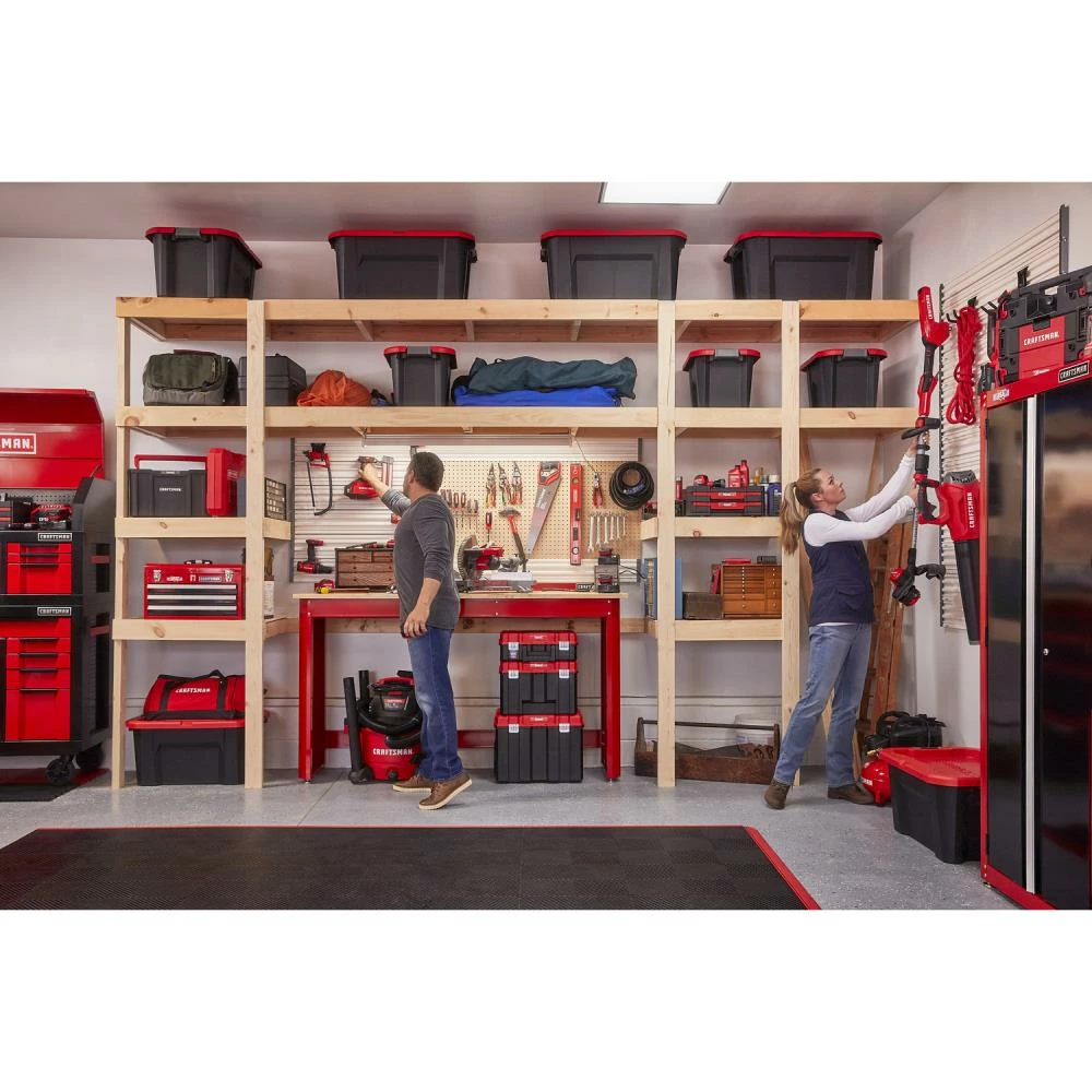 CRAFTSMAN Portable Tool Boxes VERSASTACK System 17-in Red Plastic Tool Box 6 CRAFTSMAN Portable Tool Boxes VERSASTACK System 17-in Red Plastic Tool Box - Image 6