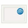 Amanti Art Memo Boards Craftsman White Frame Collection 22.88-in W x 16.88-in H Landscape or Portrait Bulletin Board
