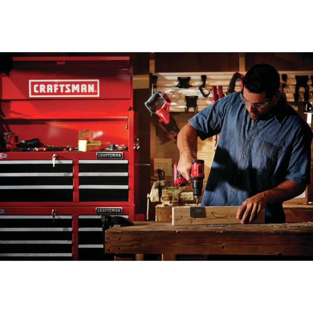 CRAFTSMAN Drills V20 20-volt Max 1/2-in Brushless Cordless Drill (1-Battery Included and Charger Included) 11 CRAFTSMAN Drills V20 20-volt Max 1/2-in Brushless Cordless Drill (1-Battery Included and Charger Included) - Image 11
