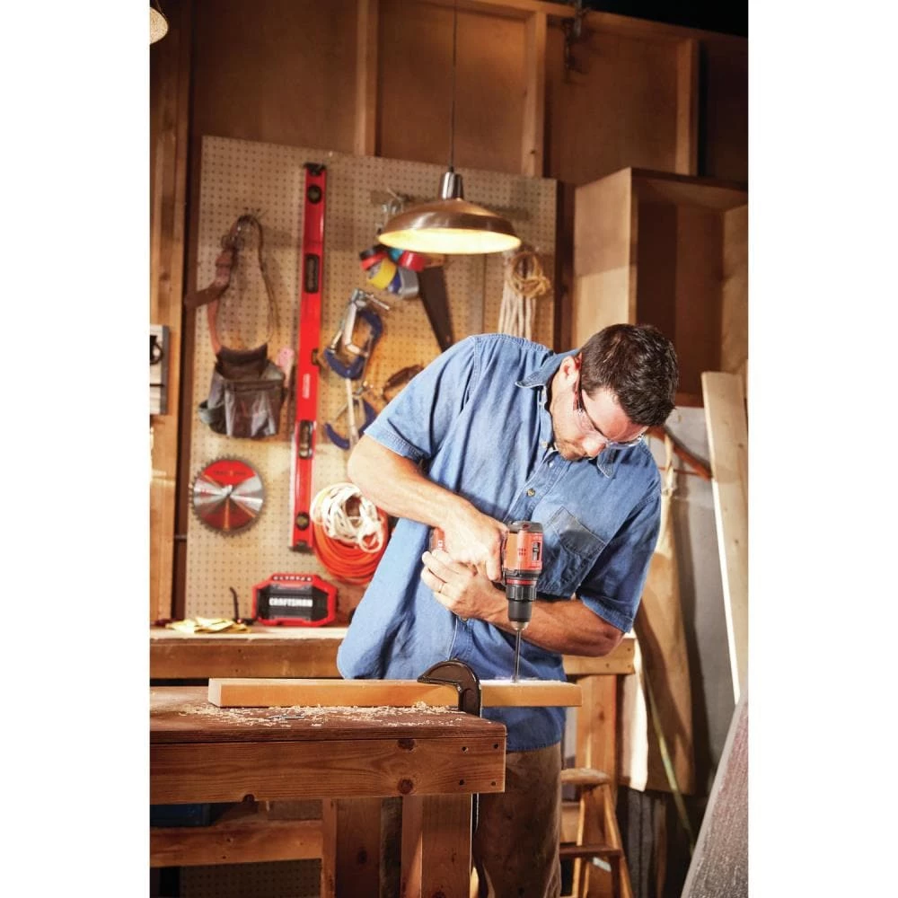 CRAFTSMAN Drills V20 20-volt Max 1/2-in Brushless Cordless Drill (1-Battery Included and Charger Included) 13 CRAFTSMAN Drills V20 20-volt Max 1/2-in Brushless Cordless Drill (1-Battery Included and Charger Included) - Image 13