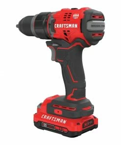 CRAFTSMAN Hammer Drills V20 1/2-in 20-volt Max Variable Speed Brushless Cordless Hammer Drill (2-Batteries Included) 20 CRAFTSMAN Hammer Drills V20 1/2-in 20-volt Max Variable Speed Brushless Cordless Hammer Drill (2-Batteries Included) -Craftsman Store 12103907