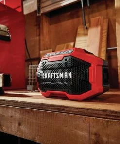 CRAFTSMAN Jobsite Radios V20 20-Volt Max Cordless Jobsite Bluetooth Speaker -Craftsman Store 12115516