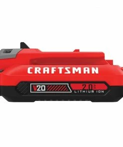 CRAFTSMAN Power Tool Batteries & Chargers V20 20-Volt Max 2-Pack 2 Amp-Hour Lithium Power Tool Battery -Craftsman Store 12115662