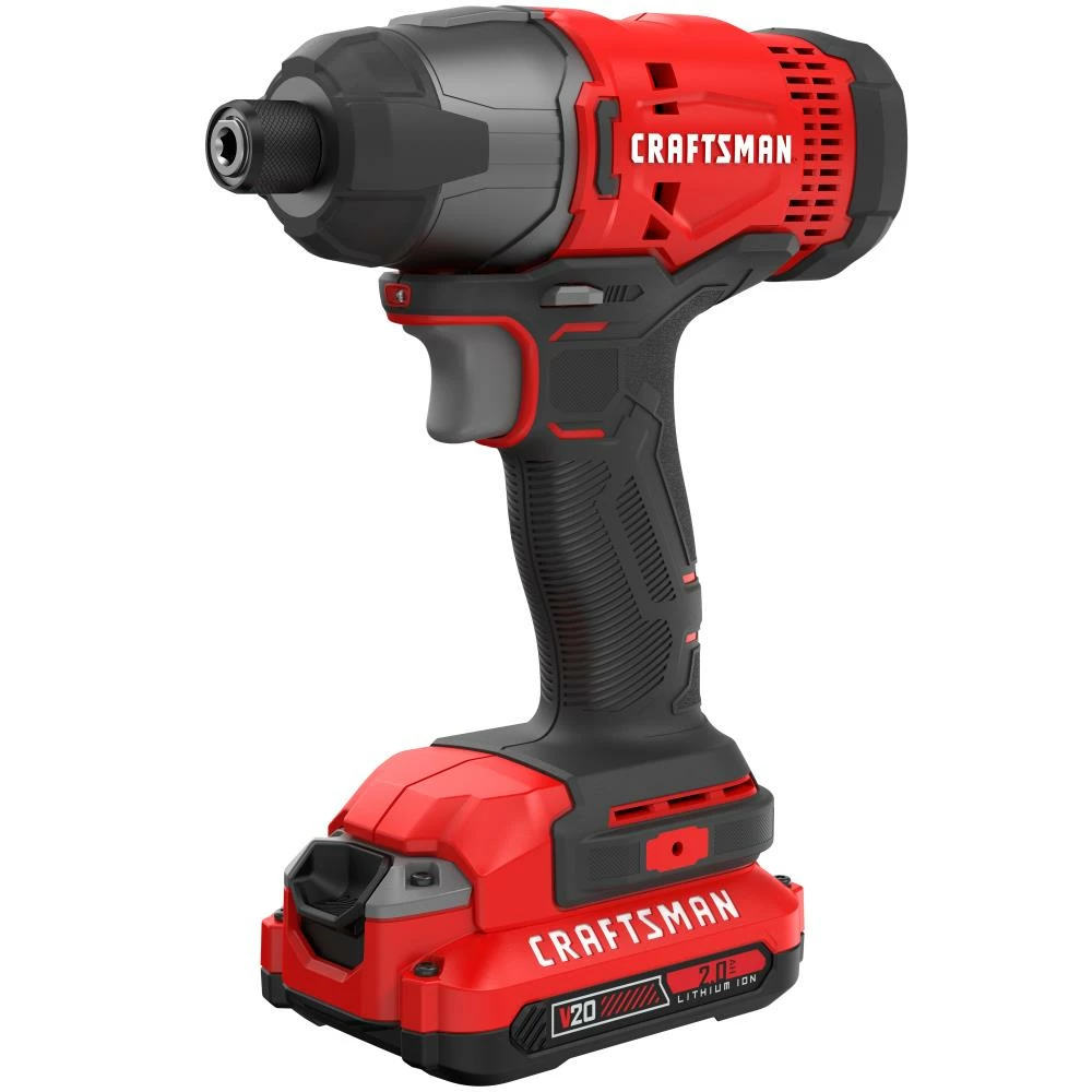 CRAFTSMAN Power Tool Combo Kits V20 6-Tool 20-Volt Max Power Tool Combo Kit with Soft Case (2-Batteries Included and Charger Included) 22 CRAFTSMAN Power Tool Combo Kits V20 6-Tool 20-Volt Max Power Tool Combo Kit with Soft Case (2-Batteries Included and Charger Included) - Image 22