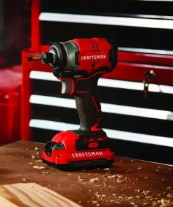 CRAFTSMAN Impact Drivers V20 20-volt Max Variable Speed Brushless Cordless Impact Driver (1-Battery Included) -Craftsman Store 12149571