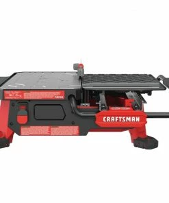 CRAFTSMAN Tile Saws 7-in 30-Amp Tabletop Sliding Table Tile Saw -Craftsman Store 12149586