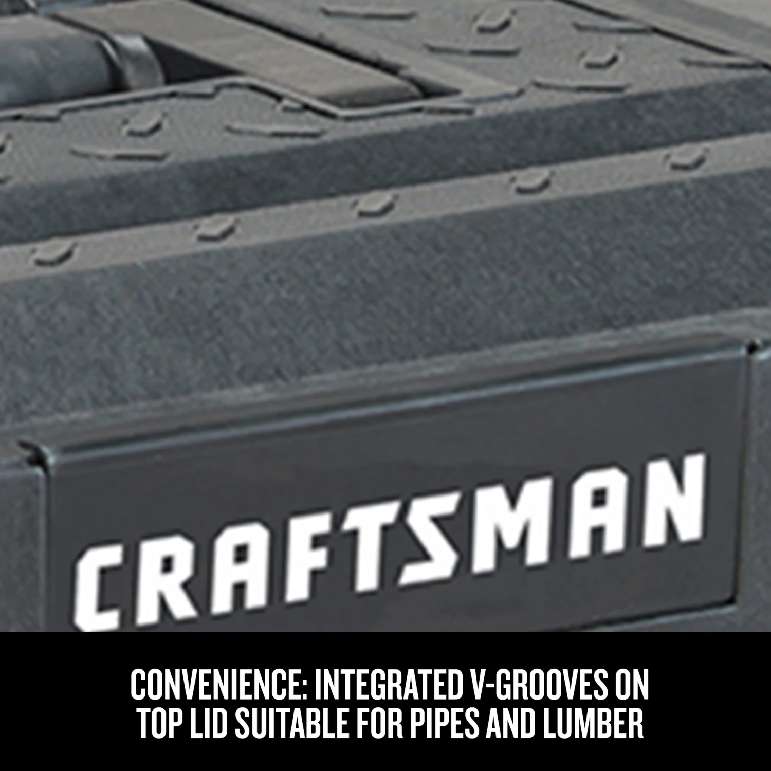 CRAFTSMAN Portable Tool Boxes 18-in (No Drawer Slides) Black Structural Foam Tool Box 6 CRAFTSMAN Portable Tool Boxes 18-in (No Drawer Slides) Black Structural Foam Tool Box - Image 6