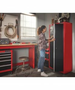 CRAFTSMAN Garage Cabinets 2000 32-in W x 74-in H x 18-in D Steel Freestanding Garage Cabinet -Craftsman Store 12241269