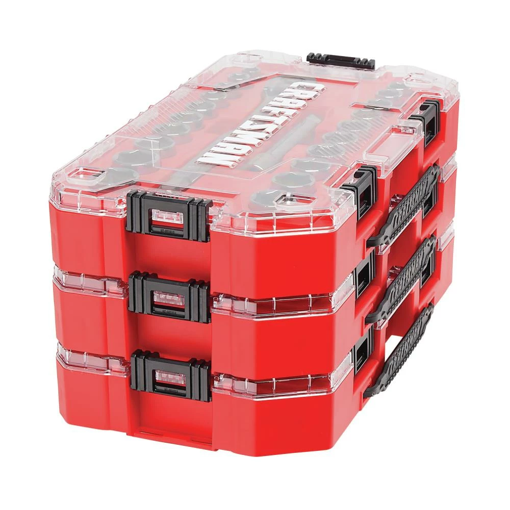 CRAFTSMAN Mechanics Tool Sets 22-Piece Standard (SAE) and Metric Combination Gunmetal Chrome Mechanics Tool Set 9 CRAFTSMAN Mechanics Tool Sets 22-Piece Standard (SAE) and Metric Combination Gunmetal Chrome Mechanics Tool Set - Image 9