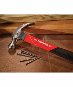 CRAFTSMAN Hammers 16-oz Smooth Face Steel Head Fiberglass Claw Hammer -Craftsman Store 12282959