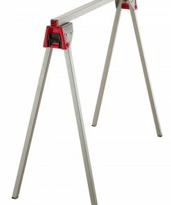 CRAFTSMAN Saw Horses Essential 33.66-in W x 28.9-in H Metal Saw Horse (1000-lb Capacity) -Craftsman Store 12282979 scaled