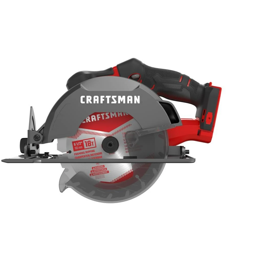 CRAFTSMAN Circular Saws V20 20-Volt Max 6-1/2-in Cordless Compact Saw Circular Saw 7 CRAFTSMAN Circular Saws V20 20-Volt Max 6-1/2-in Cordless Compact Saw Circular Saw - Image 7