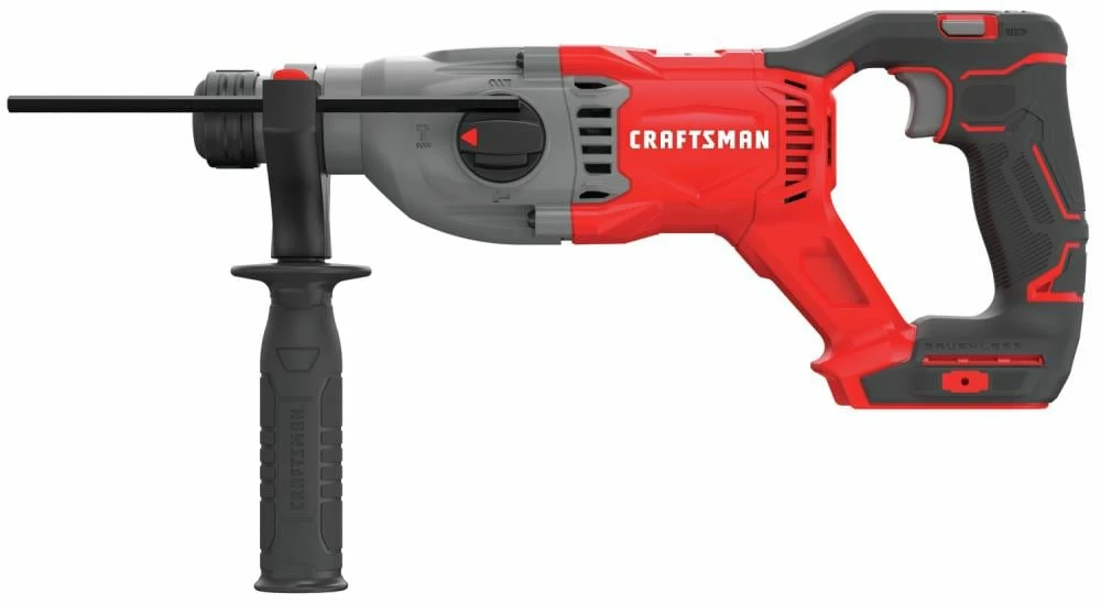 CRAFTSMAN Rotary Hammer Drills V20 20-Volt Max-Amp 1-in SDS-Plus Variable Speed Cordless Rotary Hammer Drill 2 CRAFTSMAN Rotary Hammer Drills V20 20-Volt Max-Amp 1-in SDS-Plus Variable Speed Cordless Rotary Hammer Drill - Image 2