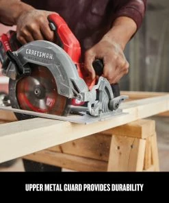 CRAFTSMAN Circular Saws V20 20-Volt Max 7-1/4-in Brushless Cordless Circular Saw -Craftsman Store 13631866