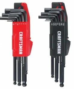 CRAFTSMAN Hex Keys & Torx Keys 20-key Standard (Sae) and Metric Combination Hex Key Set