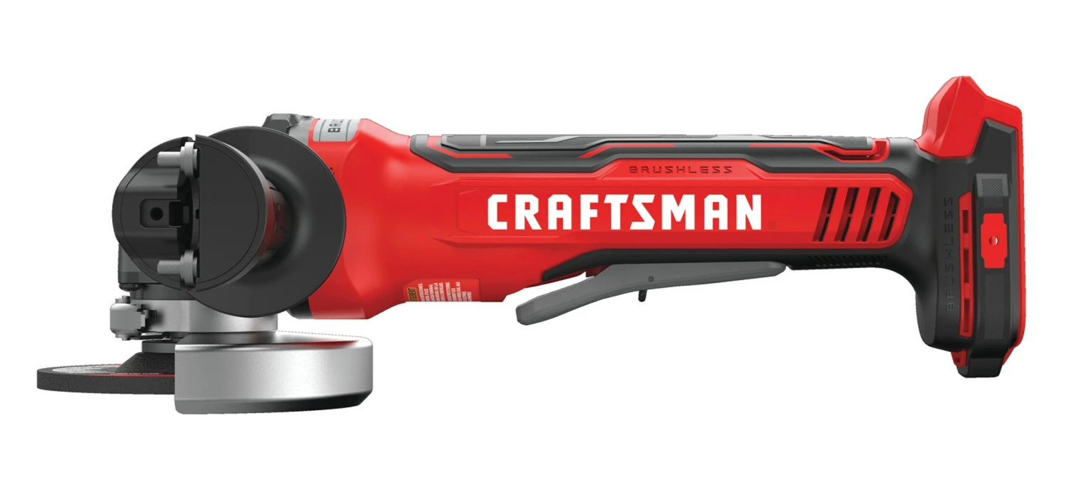 CRAFTSMAN Angle Grinders V20 4.5-in 20-Volt Max Paddle Switch Brushless Cordless Angle Grinder 2 CRAFTSMAN Angle Grinders V20 4.5-in 20-Volt Max Paddle Switch Brushless Cordless Angle Grinder - Image 2