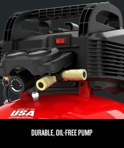 CRAFTSMAN Air Compressors 6-Gallon Single Stage Portable Electric Pancake Air Compressor 19 CRAFTSMAN Air Compressors 6-Gallon Single Stage Portable Electric Pancake Air Compressor -Craftsman Store 14206728