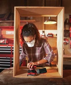 CRAFTSMAN Power Sanders 120-Volt 2-Amp Corded Sheet Sander with Dust Management -Craftsman Store 14206915