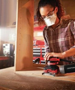 CRAFTSMAN Power Sanders 120-Volt 2-Amp Corded Sheet Sander with Dust Management -Craftsman Store 14206917