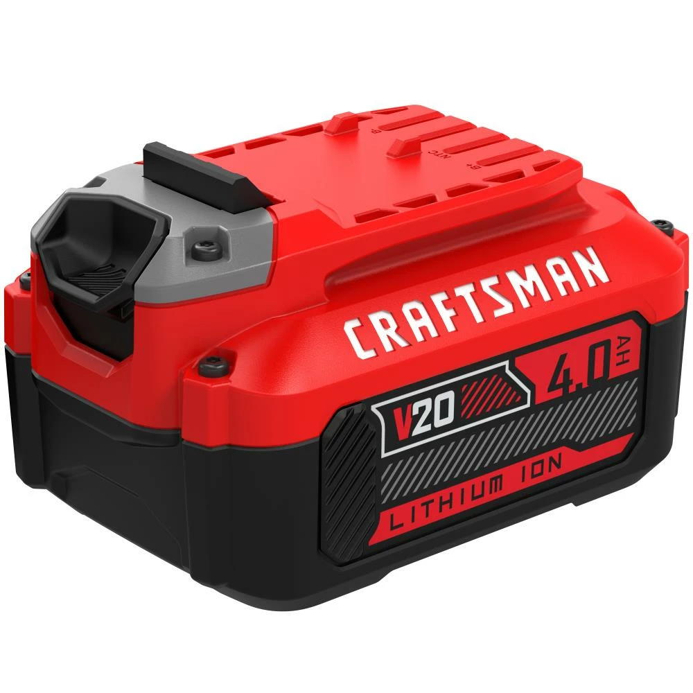 CRAFTSMAN Power Tool Batteries & Chargers V20 20-Volt Max 4 Amp-Hour Lithium Power Tool Battery 6 CRAFTSMAN Power Tool Batteries & Chargers V20 20-Volt Max 4 Amp-Hour Lithium Power Tool Battery - Image 6