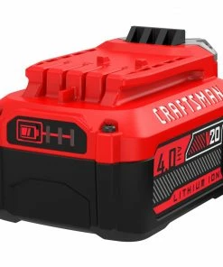 CRAFTSMAN Power Tool Batteries & Chargers V20 20-Volt Max 4 Amp-Hour Lithium Power Tool Battery 15 CRAFTSMAN Power Tool Batteries & Chargers V20 20-Volt Max 4 Amp-Hour Lithium Power Tool Battery -Craftsman Store 14207035