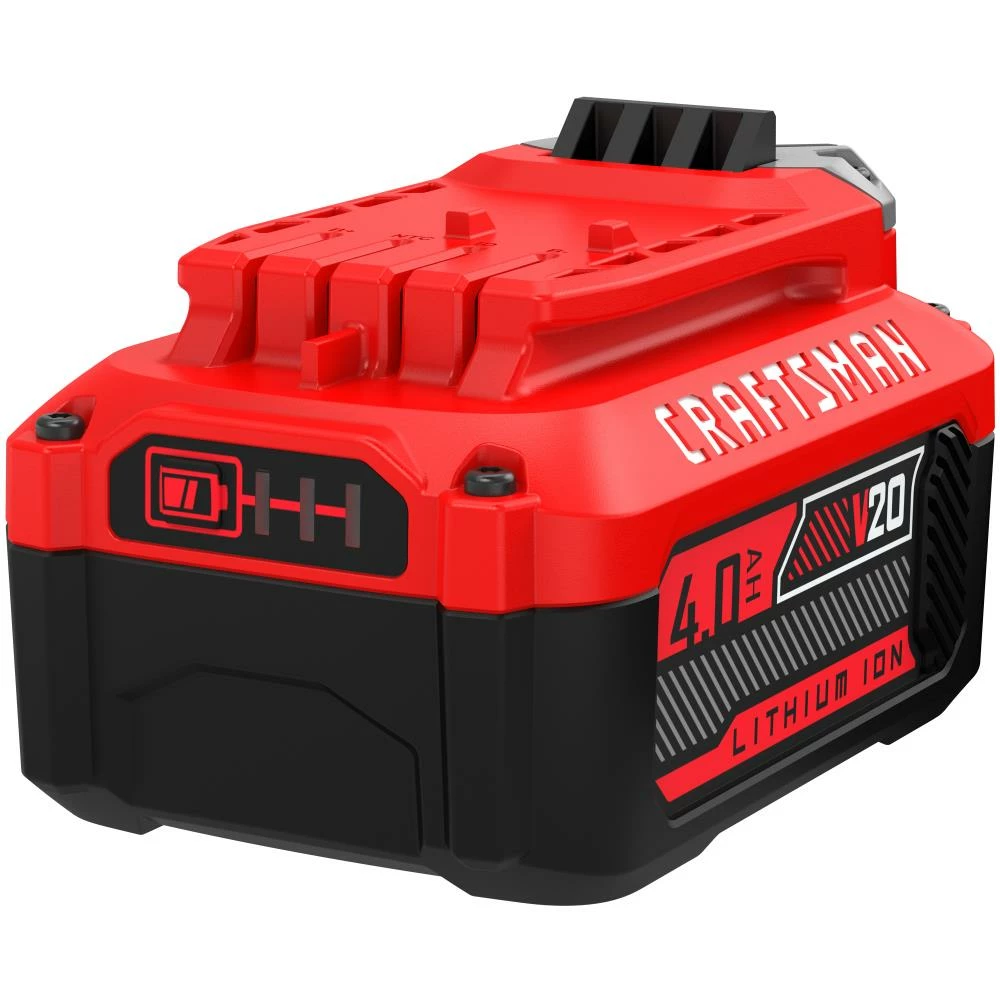 CRAFTSMAN Power Tool Batteries & Chargers V20 20-Volt Max 4 Amp-Hour Lithium Power Tool Battery 8 CRAFTSMAN Power Tool Batteries & Chargers V20 20-Volt Max 4 Amp-Hour Lithium Power Tool Battery - Image 8