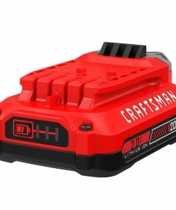 CRAFTSMAN Power Tool Batteries & Chargers V20 20-Volt Max 2 Amp-Hour Lithium Power Tool Battery -Craftsman Store 14207045 scaled