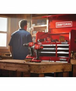CRAFTSMAN Power Tool Combo Kits V20 2-Tool 20-Volt Max Power Tool Combo Kit with Soft Case (2-Batteries Included and Charger Included) -Craftsman Store 14207062