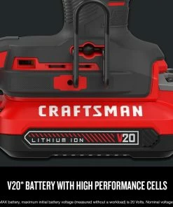 CRAFTSMAN Nailers V20 16-Gauge 20-Volt Max Cordless Finish Nailer -Craftsman Store 14207143