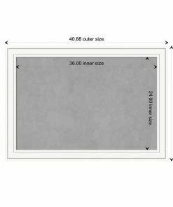 Amanti Art Memo Boards Craftsman White Frame Collection 40.88-in W x 28.88-in H Landscape or Portrait Bulletin Board 8 Amanti Art Memo Boards Craftsman White Frame Collection 40.88-in W x 28.88-in H Landscape or Portrait Bulletin Board -Craftsman Store 14259660