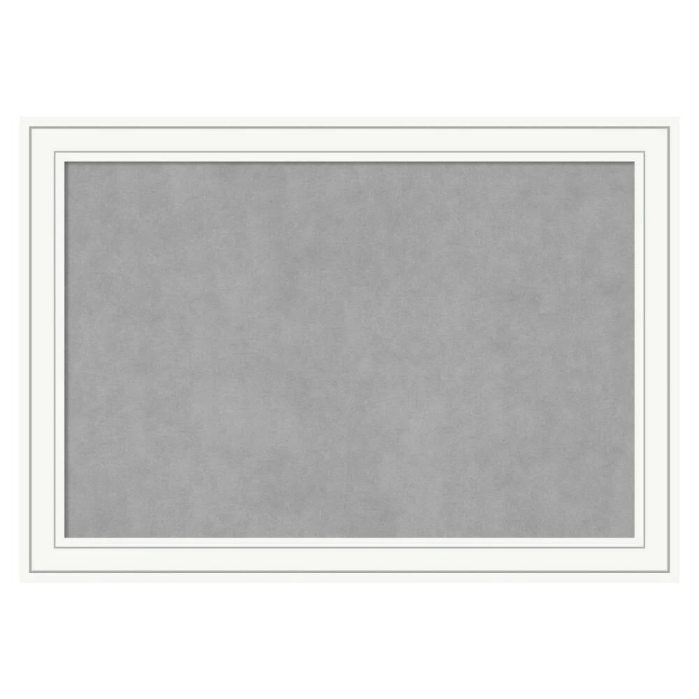 Amanti Art Memo Boards Craftsman White Frame Collection 40.88-in W x 28.88-in H Landscape or Portrait Bulletin Board 1 Amanti Art Memo Boards Craftsman White Frame Collection 40.88-in W x 28.88-in H Landscape or Portrait Bulletin Board