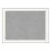 Amanti Art Memo Boards Craftsman White Frame Collection 32.88-in W x 24.88-in H Landscape or Portrait Bulletin Board