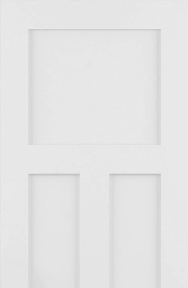 ReliaBilt Slab Doors Shaker 24-in x 80-in Driftwood 3-Panel Craftsman 3 ReliaBilt Slab Doors Shaker 24-in x 80-in Driftwood 3-Panel Craftsman - Image 3