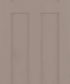 ReliaBilt Slab Doors Shaker 28-in x 80-in Sand Piper 3-Panel Craftsman