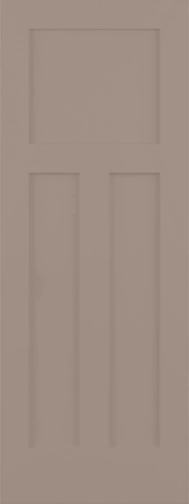 ReliaBilt Slab Doors Shaker 24-in x 80-in Sand Piper 3-Panel Craftsman 1 ReliaBilt Slab Doors Shaker 24-in x 80-in Sand Piper 3-Panel Craftsman