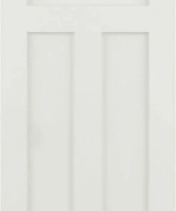 ReliaBilt Slab Doors Shaker 28-in x 80-in Snow Storm 3-Panel Craftsman