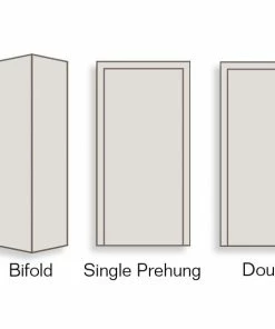 ReliaBilt Slab Doors Shaker 32-in x 80-in Slate 3-Panel Craftsman -Craftsman Store 14451433