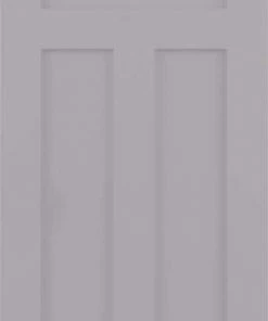 ReliaBilt Slab Doors Shaker 32-in x 80-in Driftwood 3-Panel Craftsman