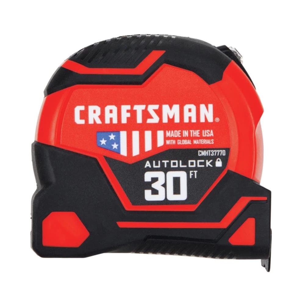 CRAFTSMAN Tape Measures AUTOLOCK 30-ft Tape Measure 1 CRAFTSMAN Tape Measures AUTOLOCK 30-ft Tape Measure