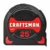 CRAFTSMAN Tape Measures EASY GRIP 25-ft Tape Measure