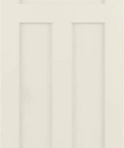 ReliaBilt Slab Doors Shaker 36-in x 80-in Moonglow 3-Panel Craftsman