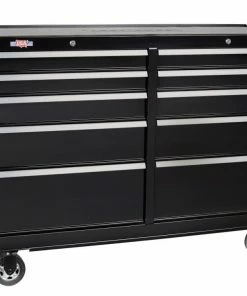 CRAFTSMAN Bottom Tool Cabinets 2000 Series 52-in W x 37.5-in H 10-Drawer Steel Rolling Tool Cabinet (Black)