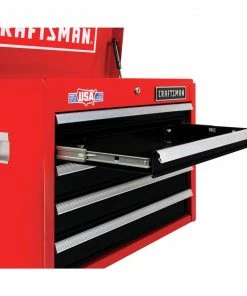 CRAFTSMAN Top Tool Chests 2000 Series 26-in W x 19.75-in H 5-Drawer Steel Tool Chest (Red) -Craftsman Store 14958587