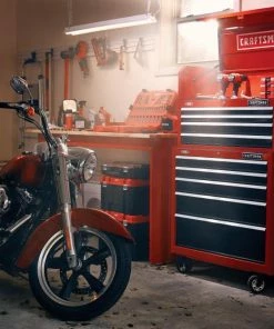 CRAFTSMAN Top Tool Chests 2000 Series 26-in W x 19.75-in H 5-Drawer Steel Tool Chest (Red) -Craftsman Store 14958588