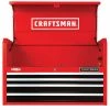 CRAFTSMAN Top Tool Chests 2000 Series 37-in W x 24.5-in H 4-Drawer Steel Tool Chest (Red)
