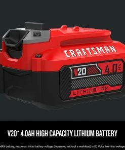 CRAFTSMAN Power Tool Batteries & Chargers Power Tool Battery Kit (Included) -Craftsman Store 15685922